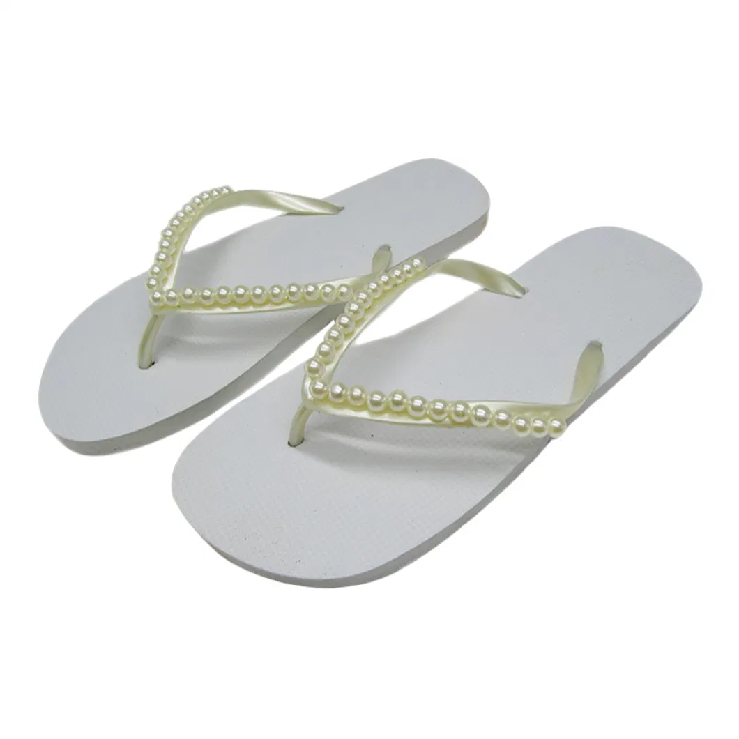 Latest Design Ladies Indoor Soft Slides Comfortable EVA Bathroom Slippers Custom Beach Flip Flops Womens